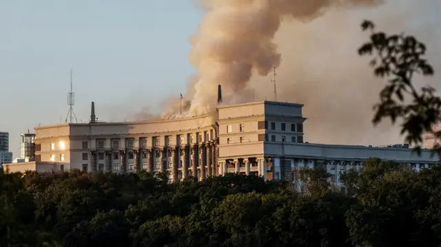 Ukraine government building