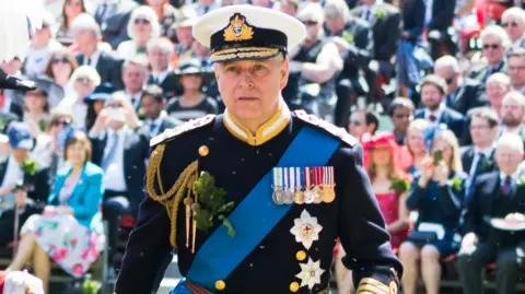 Samir Hussein/WireImage/Getty Images Andrew Mountbatten Windsor attends the Founder's Day Parade at Royal Hospital Chelsea on June 4, 2015 in London, England. (Photo by )