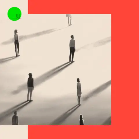 BBC Lonely people standing apart