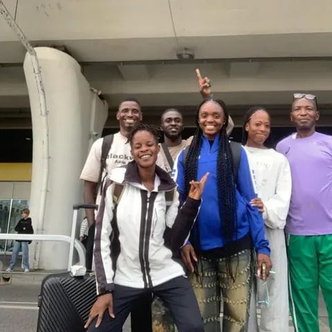 Home-Based Nigerian Athletes Arrive Russia For Athletics Week