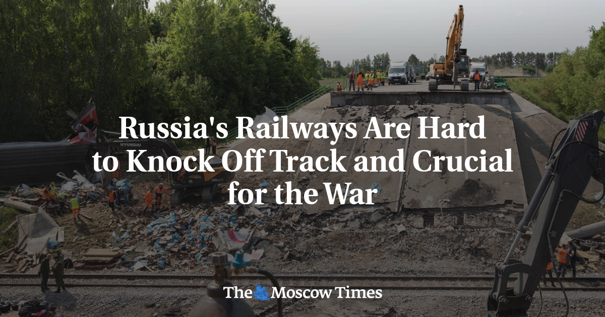 Russia’s Railways Are Hard to Knock Off Track and Crucial for the War