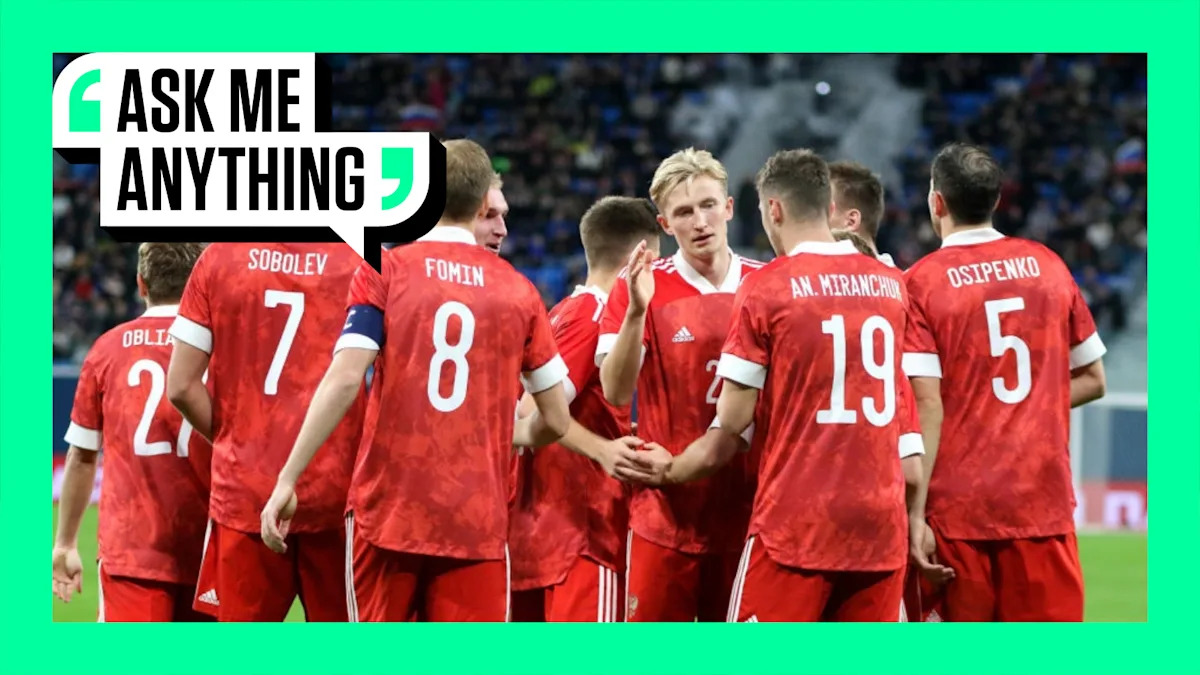 Why are Russia still playing international football despite ban?