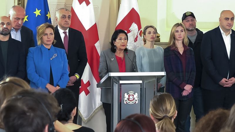 Georgia election: Alleging ‘Russian special operation,’ President Zourabichvili calls for protests over disputed election
