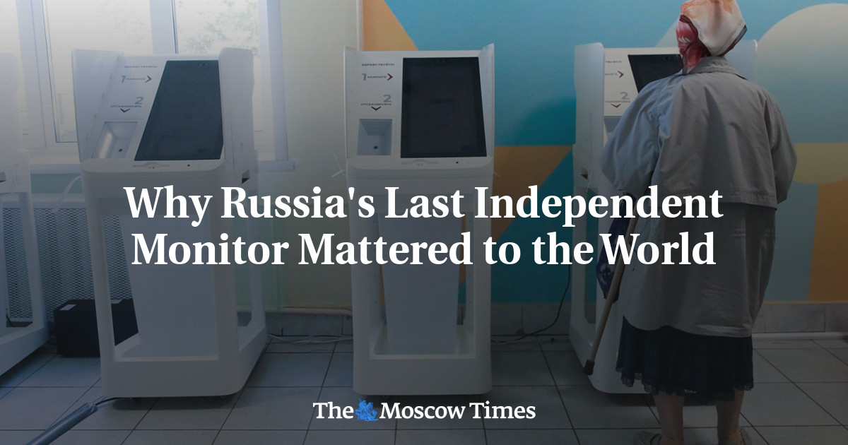 Why Russia’s Last Independent Election Monitor Mattered to the World