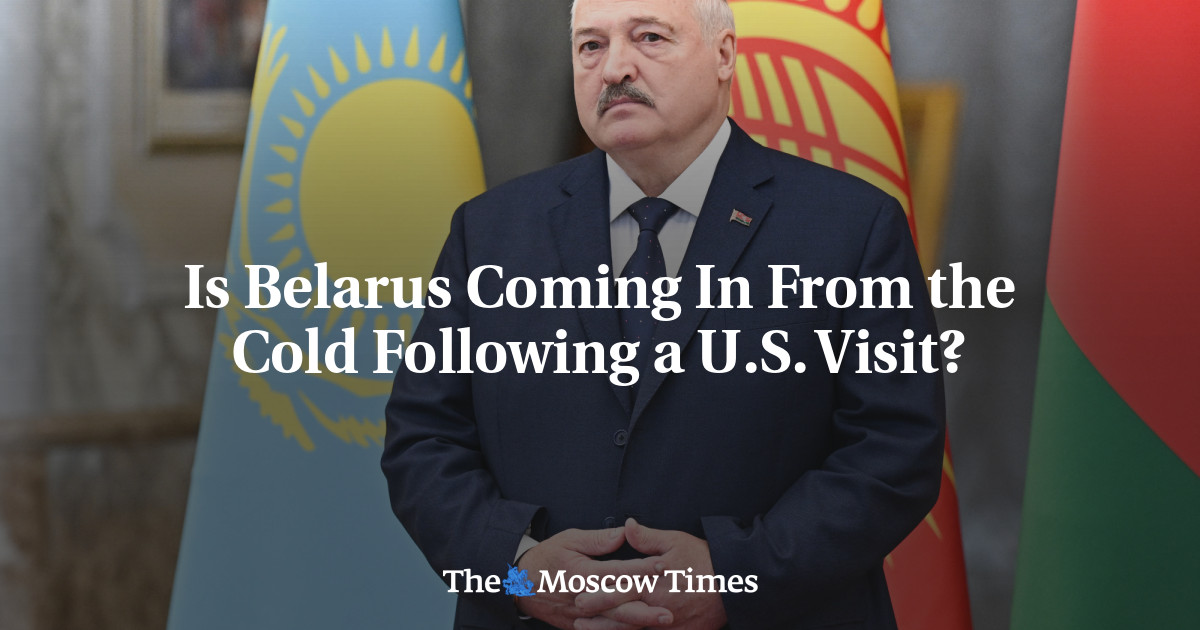 Is Belarus Coming In From the Cold Following a U.S. Visit?