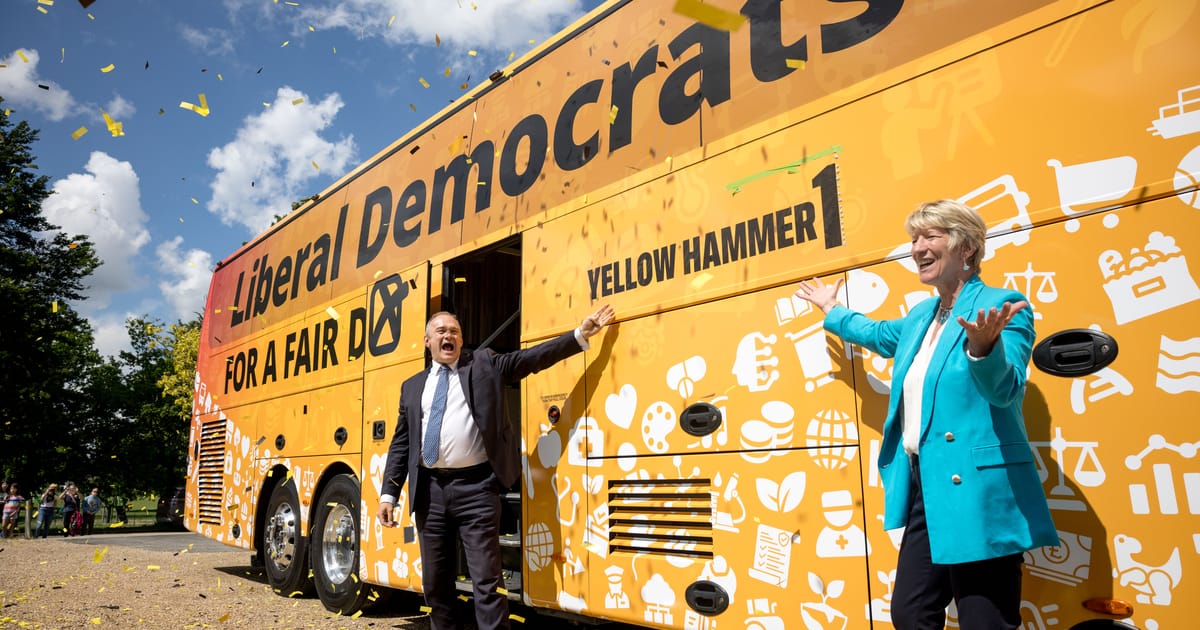 The Lib Dems have a plan to start banging on about the climate – POLITICO
