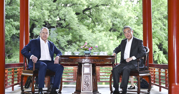 CHINA-BEIJING-WANG YI-RUSSIAN FM-MEETING (CN)