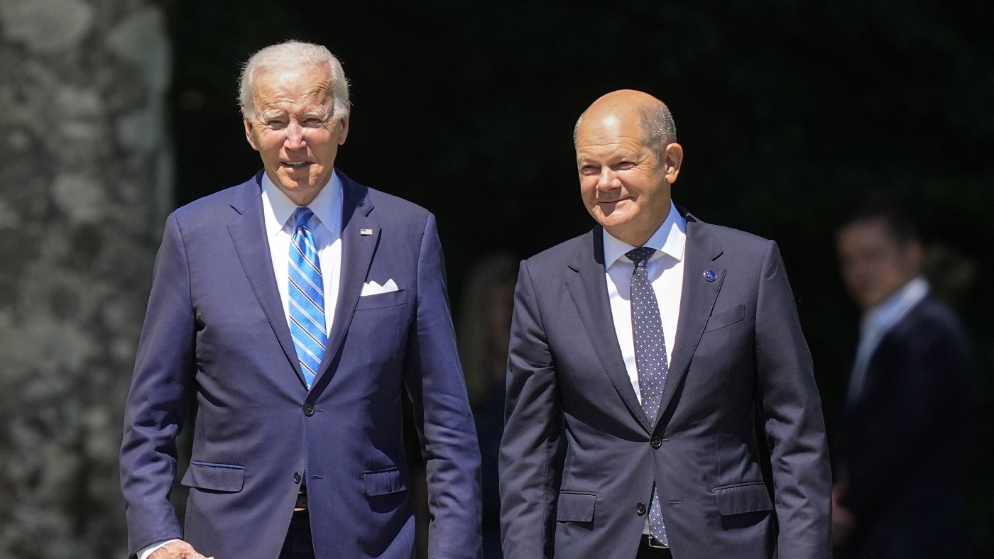 What to know as Biden heads for farewell trip to Germany : NPR