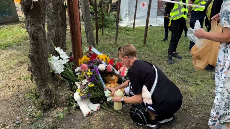Kyiv Mourns Dozens Killed In Russian Attack On Ukraine