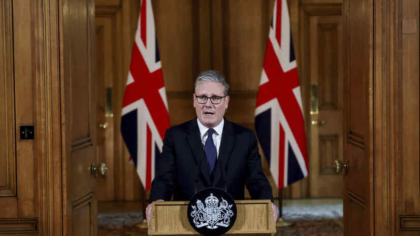 Britain abandoned the idea of deploying a military contingent in Ukraine
