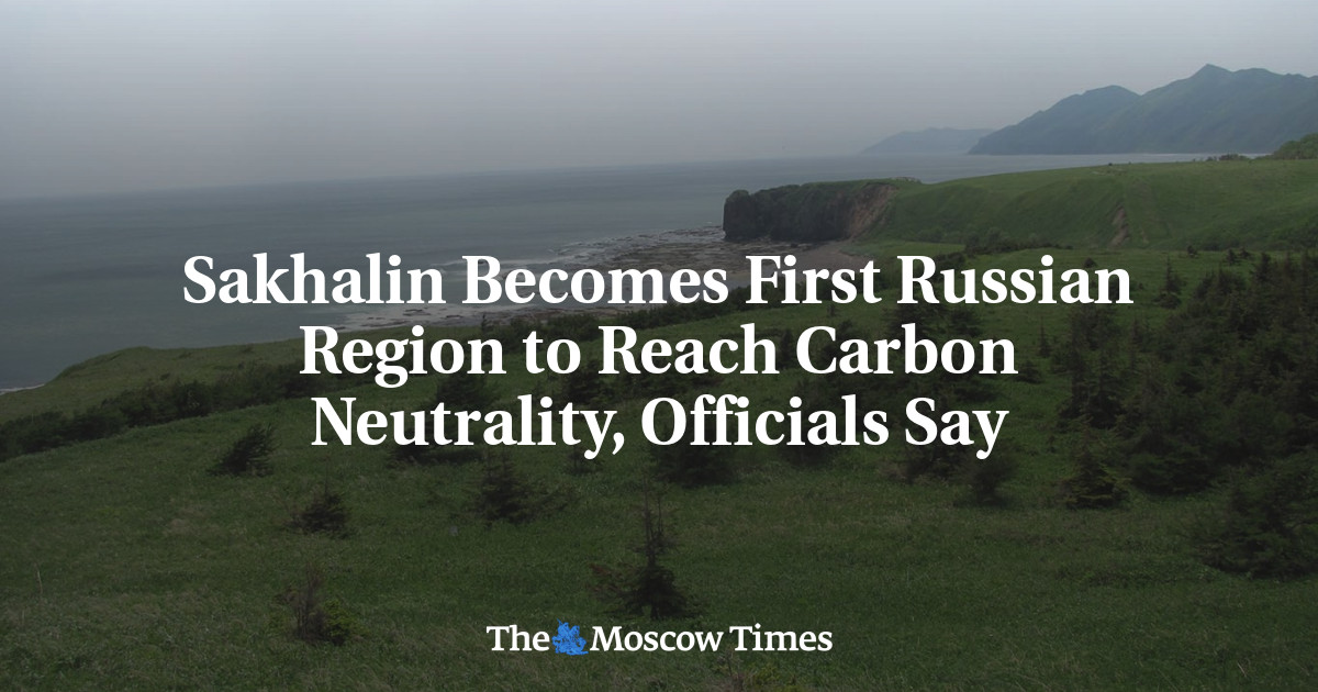 Sakhalin Becomes First Russian Region to Reach Carbon Neutrality, Officials Say