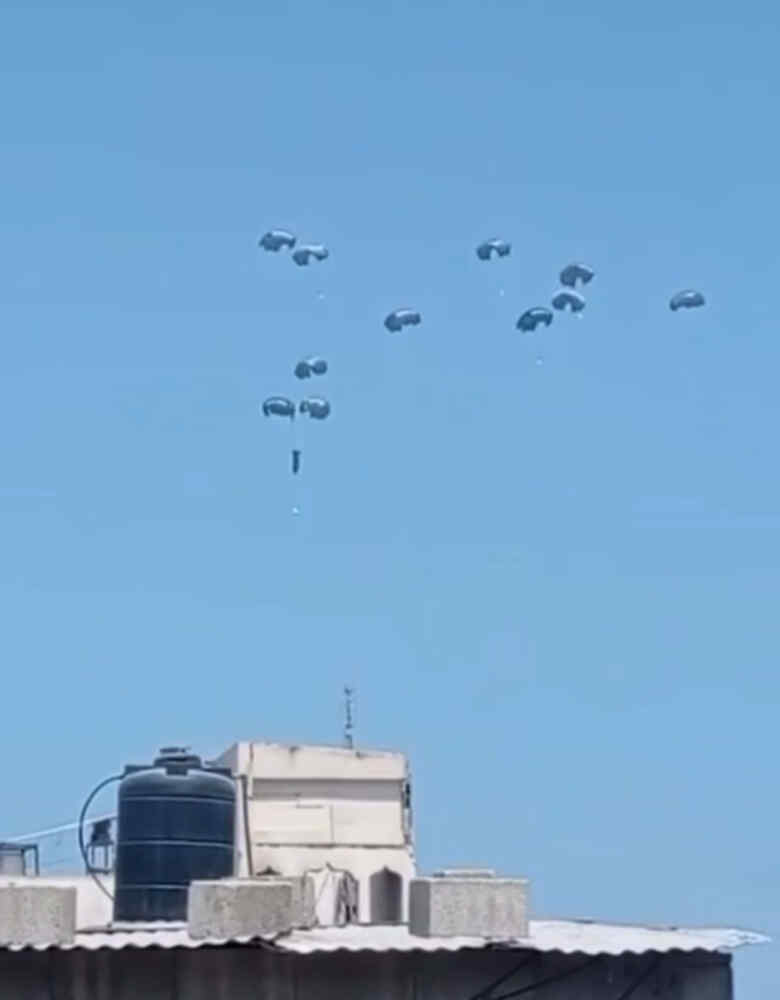 The Bundeswehr has launched an air bridge to Gaza, dropping 14 tons of humanitarian aid, – Bild