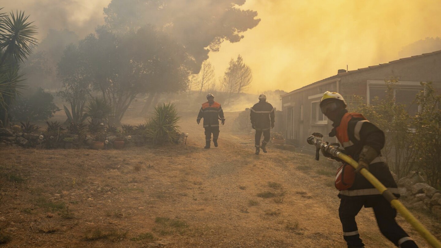 France’s biggest wildfire of the summer has eclipsed the size of Paris