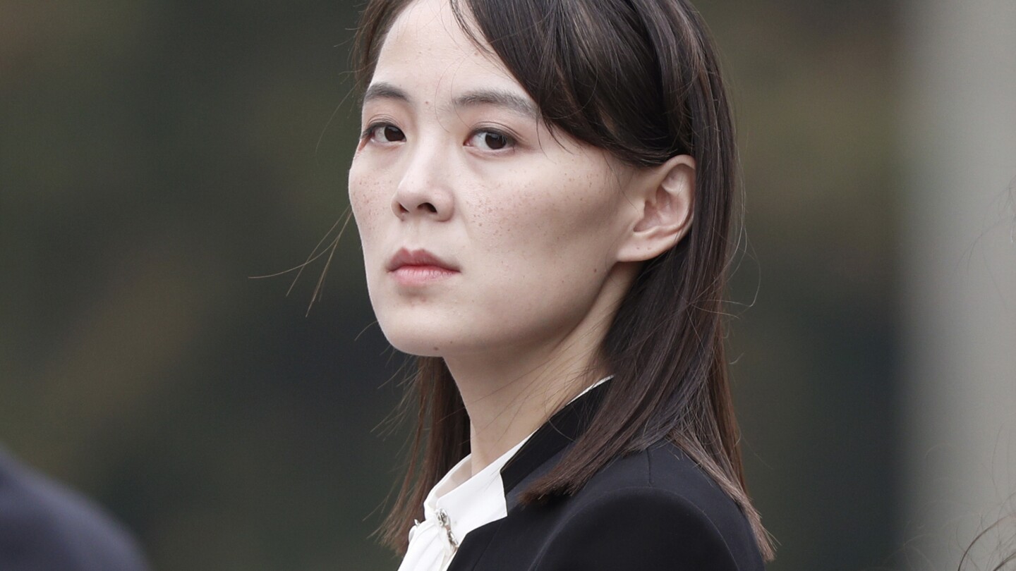 North Korean leader’s sister denies removal of front-line speakers
