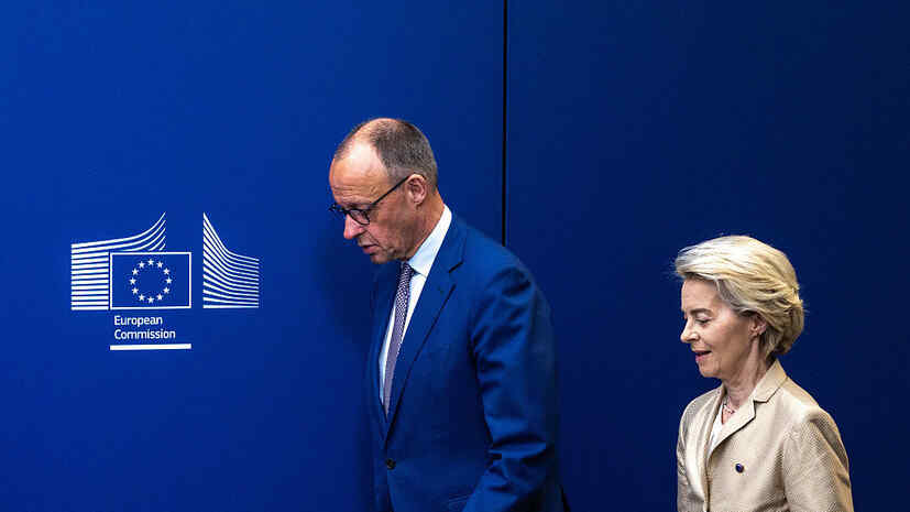 Europe faces a power struggle between Merz and von der Leyen