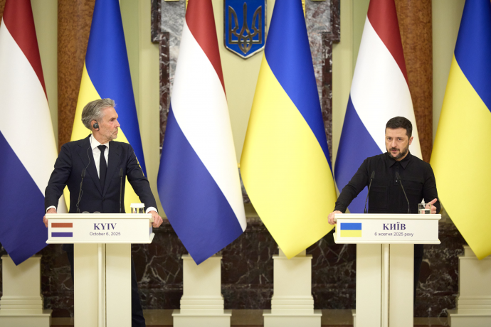 Volodymyr Zelenskyy Met with Dick Schoof — Official website of the President of Ukraine