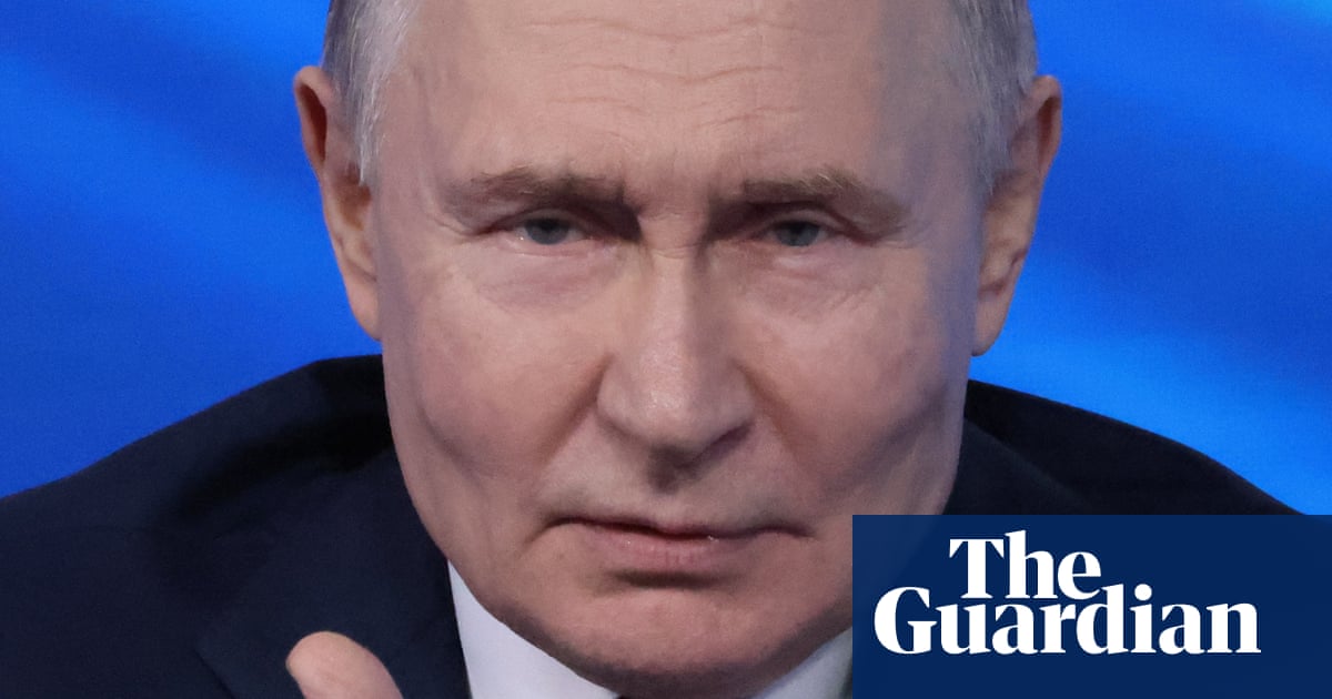 Putin dismisses fears that Moscow plans to attack Nato as ‘nonsense’ | Vladimir Putin