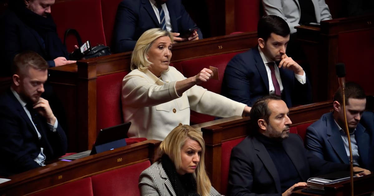 Le Pen’s party lands top jobs in French parliament with assist from Macron’s allies – POLITICO