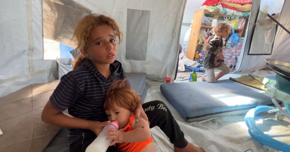 Gaza war has killed an estimated 20,000 kids. CBS News meets many more orphaned, and “always scared.”