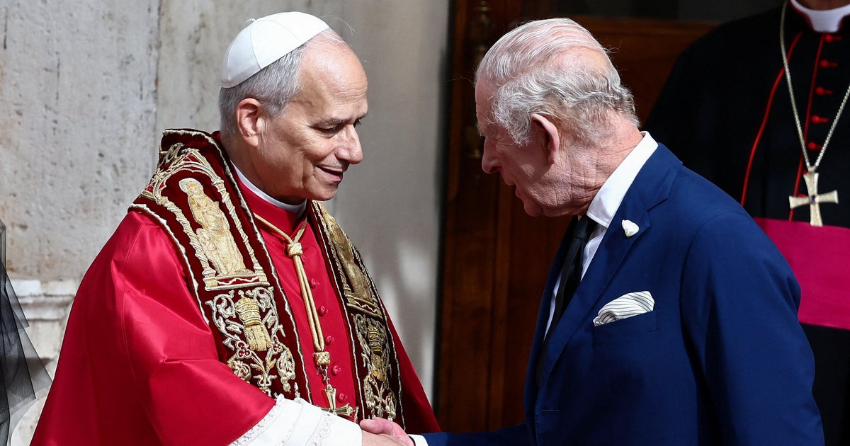 King Charles and Pope Leo pray together at Vatican in historic first, 500 years after Anglican-Catholic split
