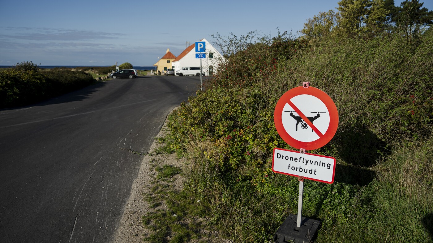 Denmark girds for Russia ‘hybrid war’ after drone appearances : NPR