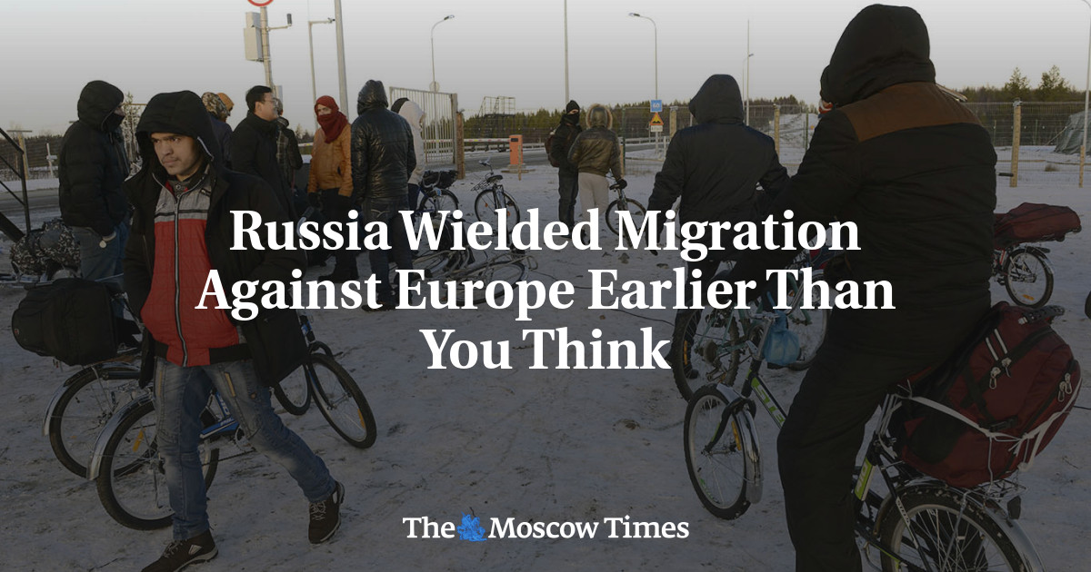 Russia Wielded Migration Against Europe Earlier Than You Think