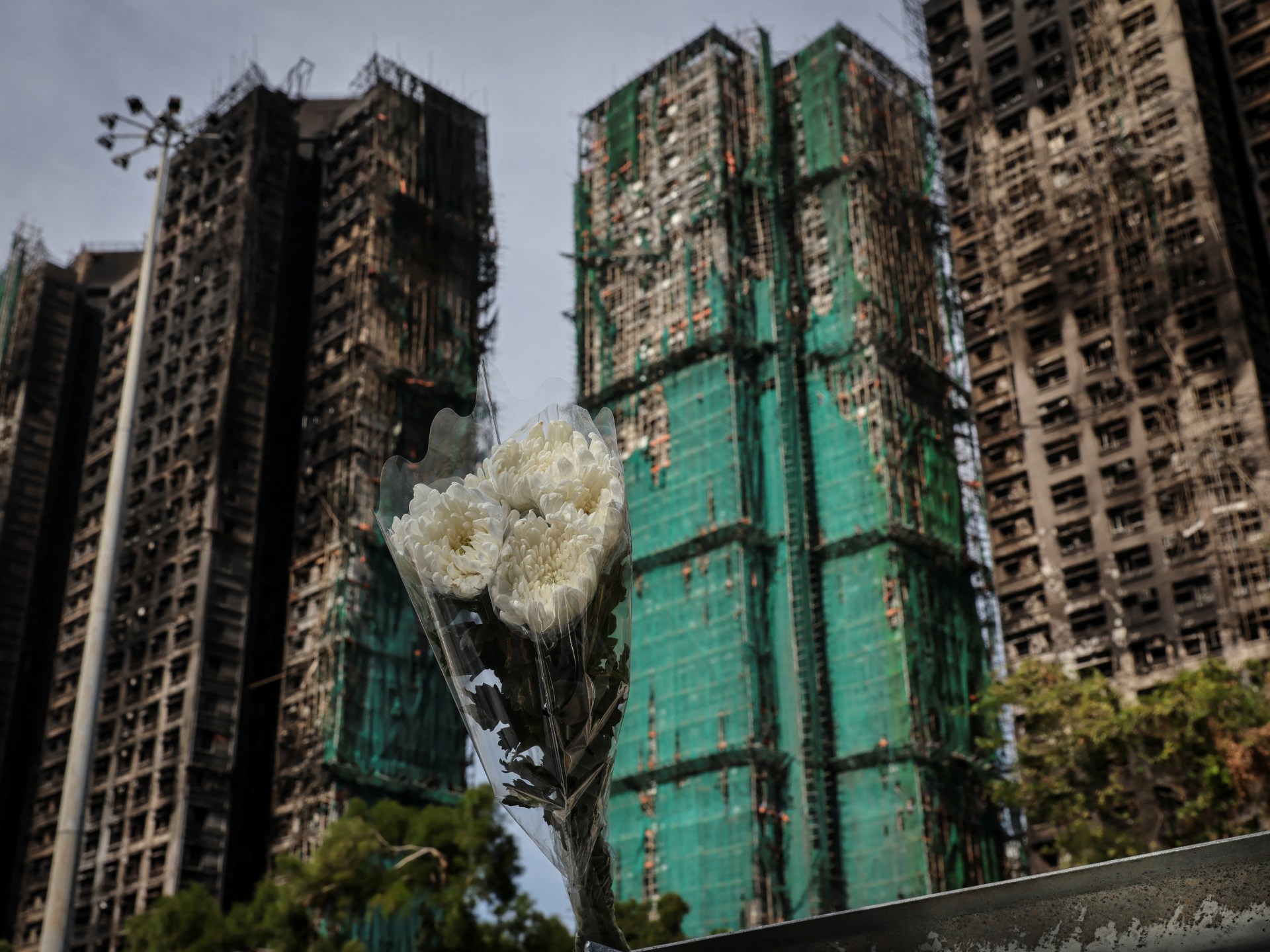 As Hong Kong reckons with worst fire in decades, many see echoes of 2019 | Hong Kong Protests News