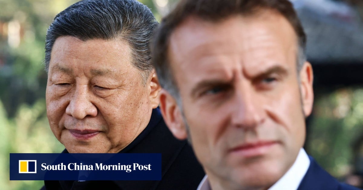Macron’s trade ultimatum to China goes from private to public: fix surplus or face tariffs