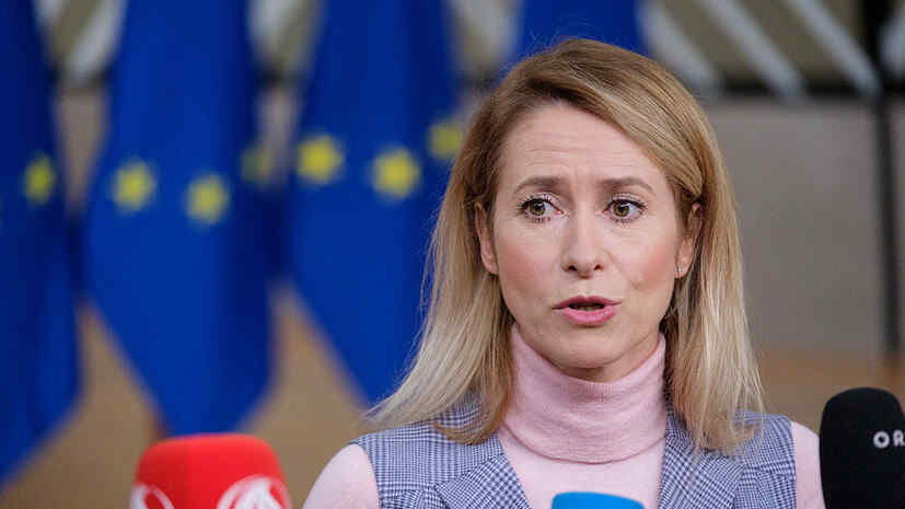 Kallas called the US sanctions an attempt to undermine the sovereignty of the EU