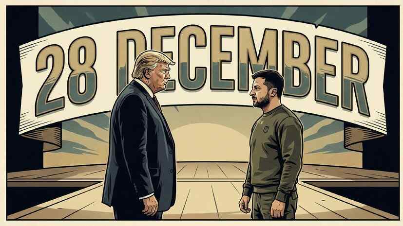 Trump will meet with Zelenskyy on December 28 at Mar-a-Lago