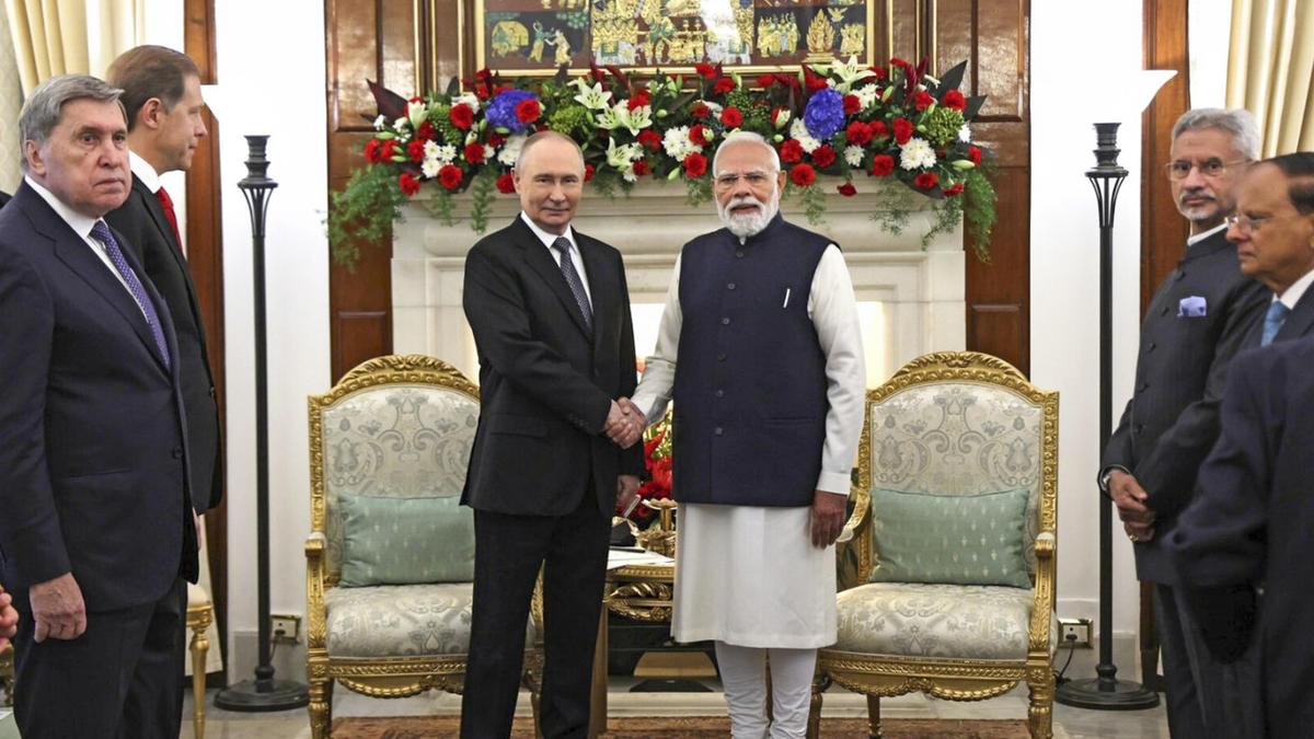 Putin’s India visit LIVE: India-Russia to achieve $100 billion bilateral trade target before 2030, says PM Modi