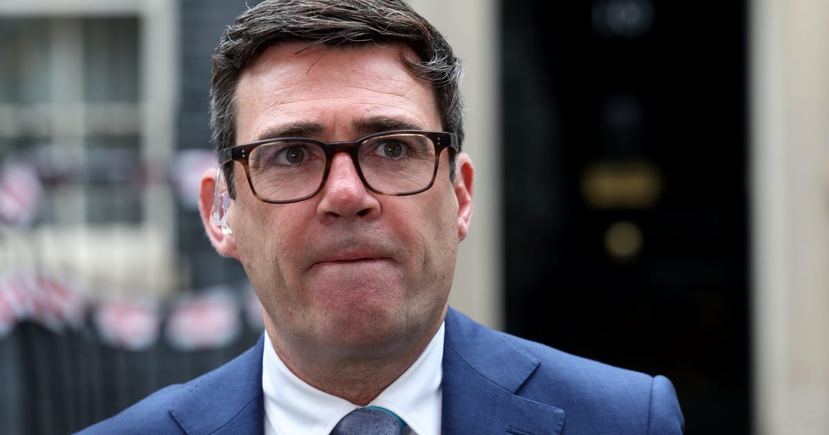 Labour’s ruling body shuts down Andy Burnham’s Westminster comeback – POLITICO