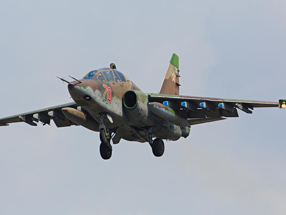 Rare Cockpit Video Shows Ukrainian Su-25 Destroyed in Seconds