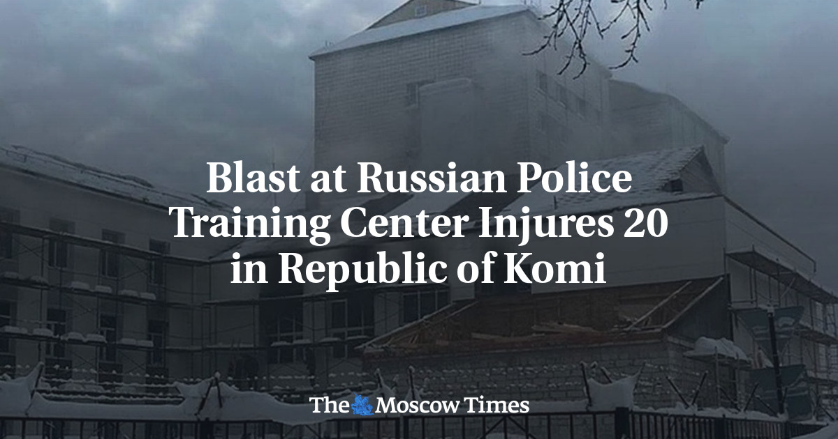 Blast at Russian Police Training Center Injures 20 in Republic of Komi