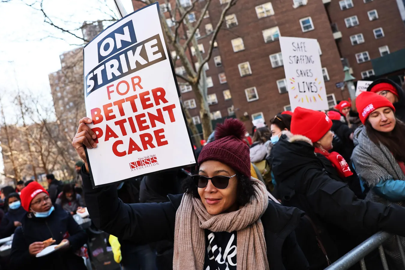 New York City Nurses And Hospitals Dig In During Strike’s Second Week