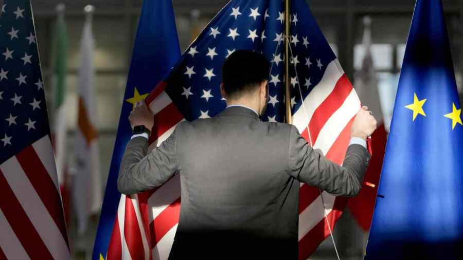 A trade war is something you can do on Ukraine’s pillow