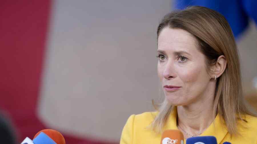 Kallas wants to deprive EU countries of the right of veto on foreign policy and security issues