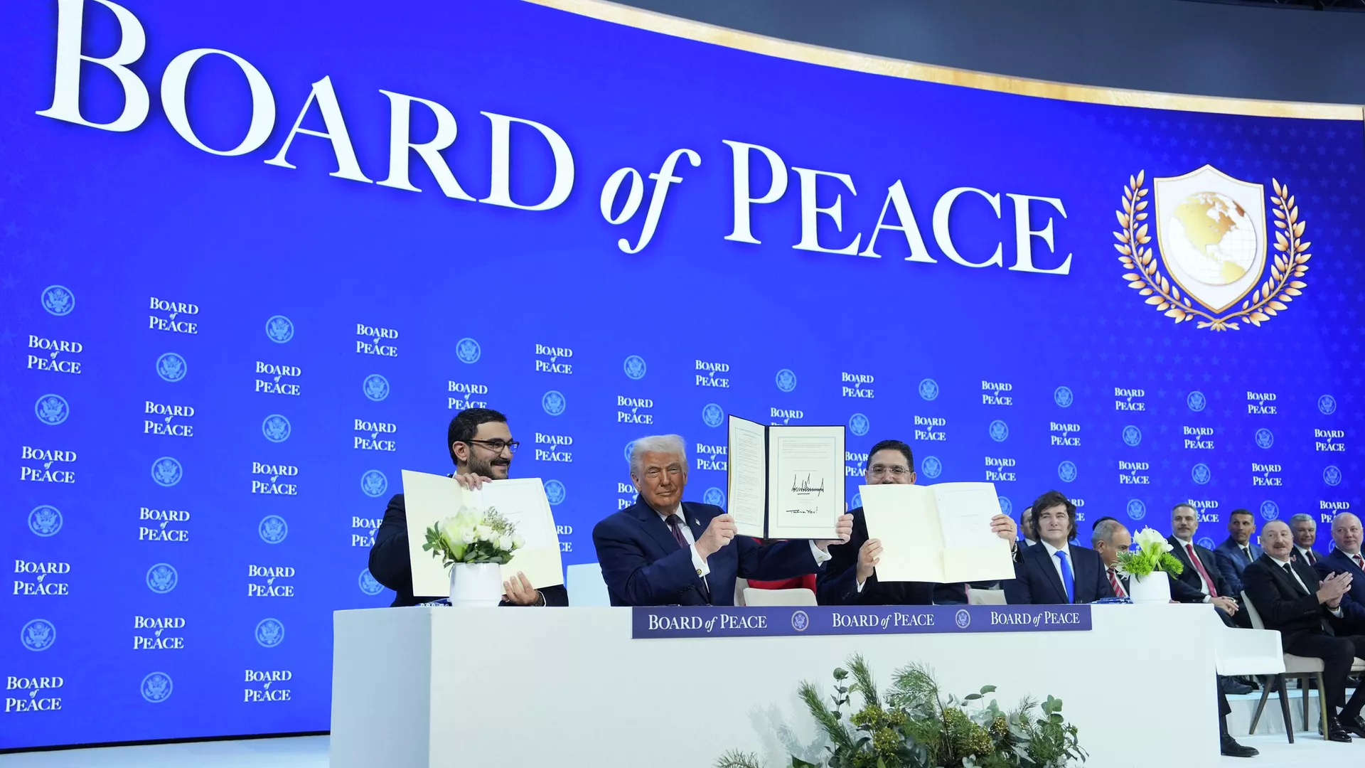Trump and representatives of the participating countries approved the charter of the “Peace Council”