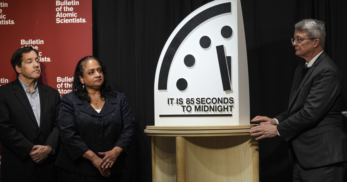 ‘Doomsday Clock’ moves even closer to midnight