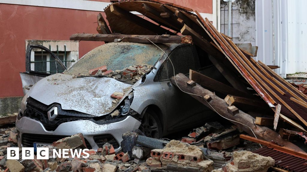 At least five killed after Storm Kristin hits Portugal – BBC