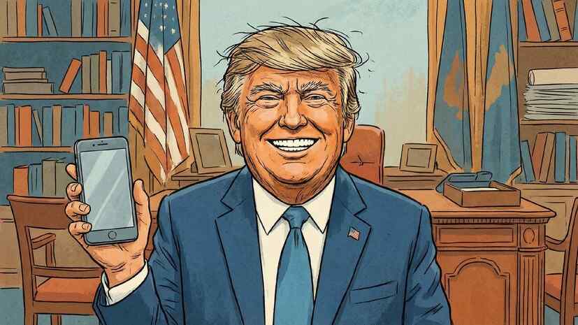 Trump posted Macron’s message to hurt him