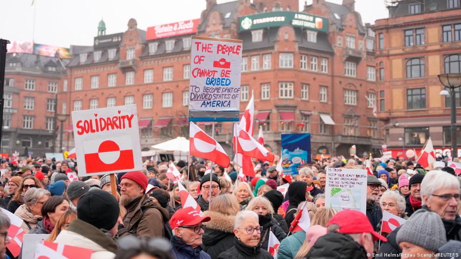 ‘Hands off Greenland’ protests draws thousands in Denmark