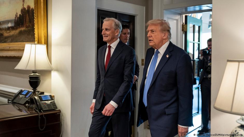 Trump writes Norway’s PM, ties Greenland to peace prize snub