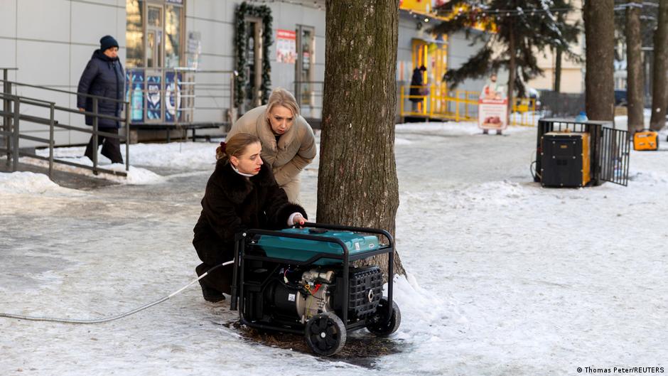 Battered by Russia and winter but unbending