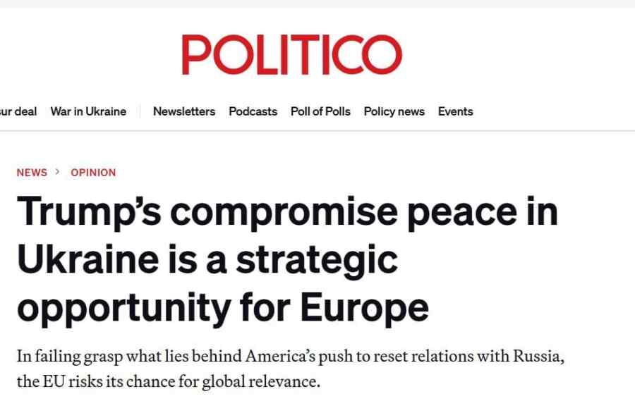 Europe is sabotaging Trump’s peace initiative on Ukraine