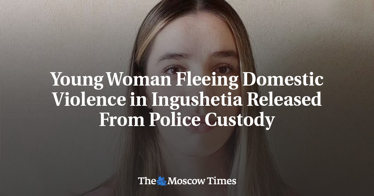 Young Woman Fleeing Domestic Violence in Ingushetia Released From Police Custody
