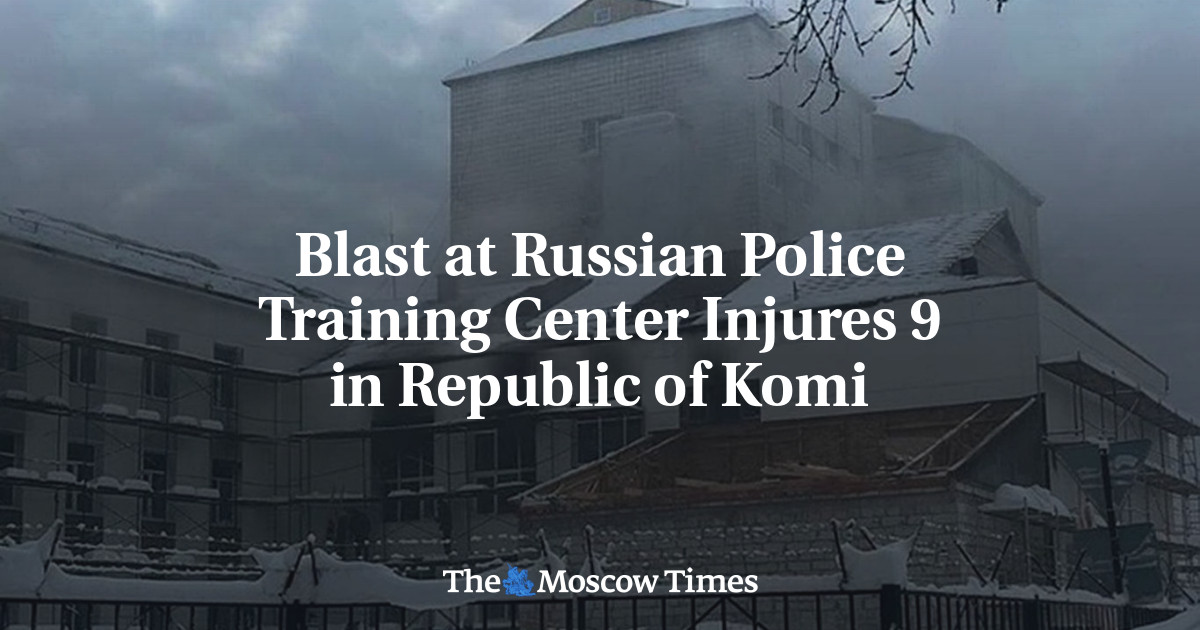 Blast at Russian Police Training Center Injures 9 in Republic of Komi