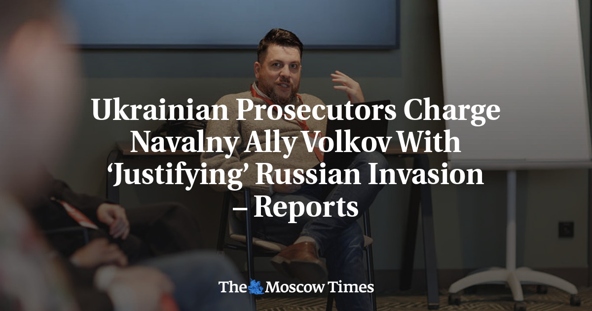 Ukrainian Prosecutors Charge Navalny Ally Volkov With ‘Justifying’ Russian Invasion – Reports