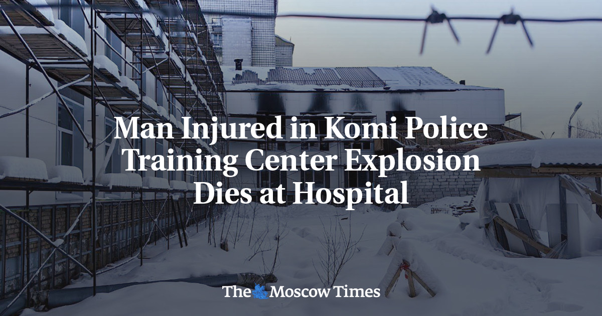 Man Injured in Komi Police Training Center Explosion Dies at Hospital