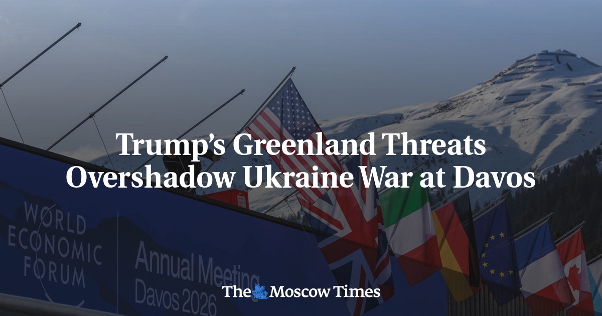 Trump’s Greenland Threats Overshadow Ukraine War at Davos